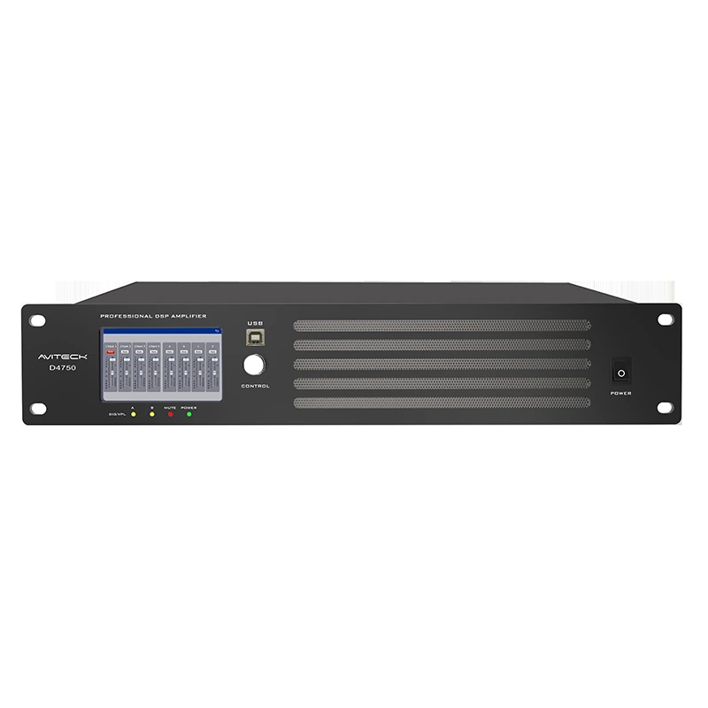 4CH 750W DANTE DSP усилитель